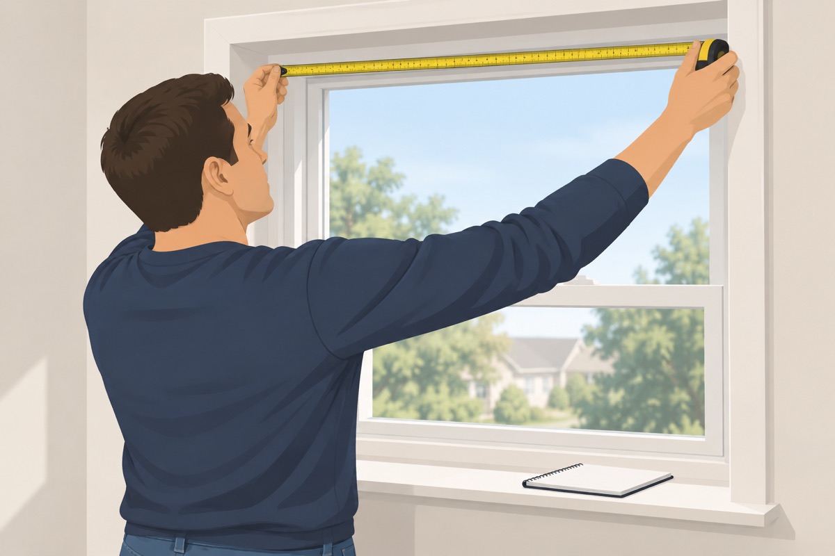 Measure the width at three points