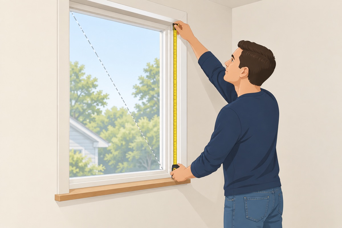 Measure the height at three points