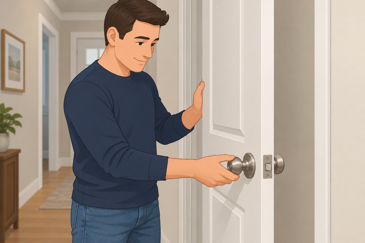 Prueba cada función, con la puerta abierta y luego cerrada
