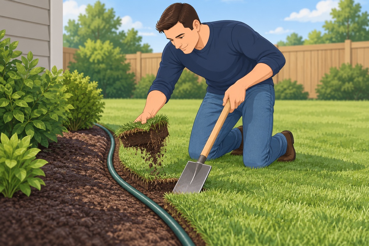 Remove the grass