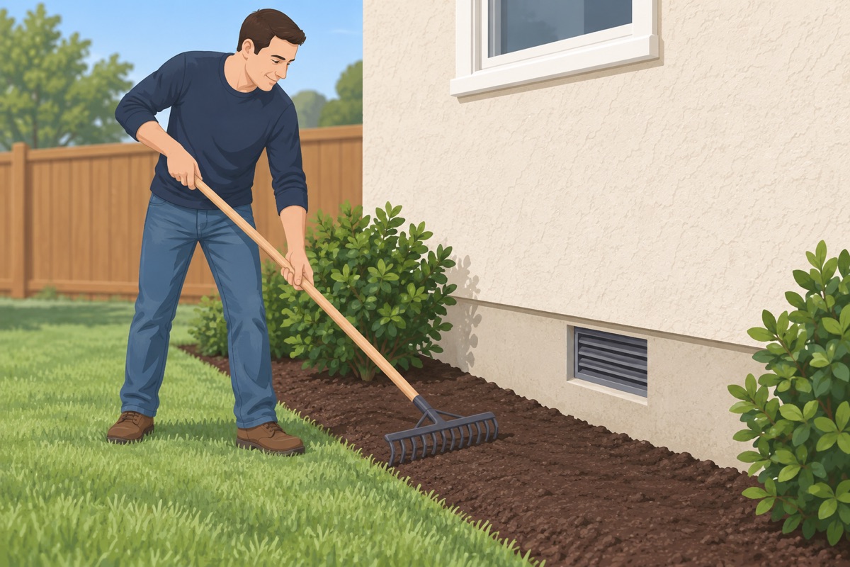 Set the soil level and the slope