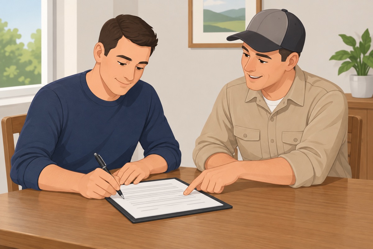 Sign a contract with a sane payment schedule