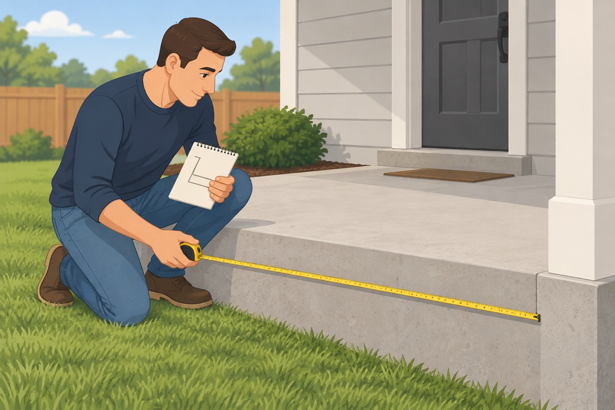 Measure the open edges