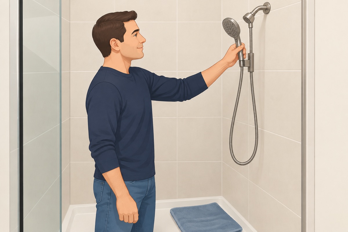Handheld or combo: the bracket and the hose