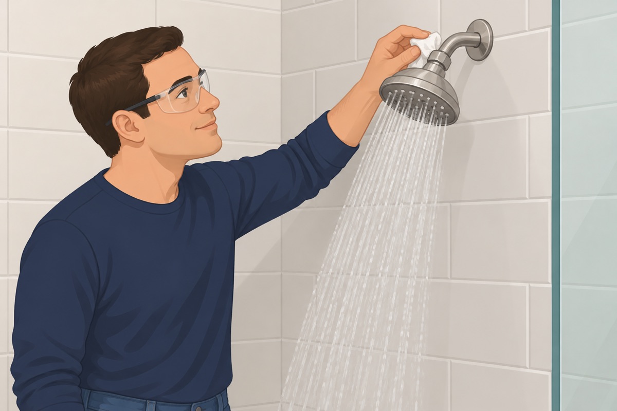 Run the water and look for leaks