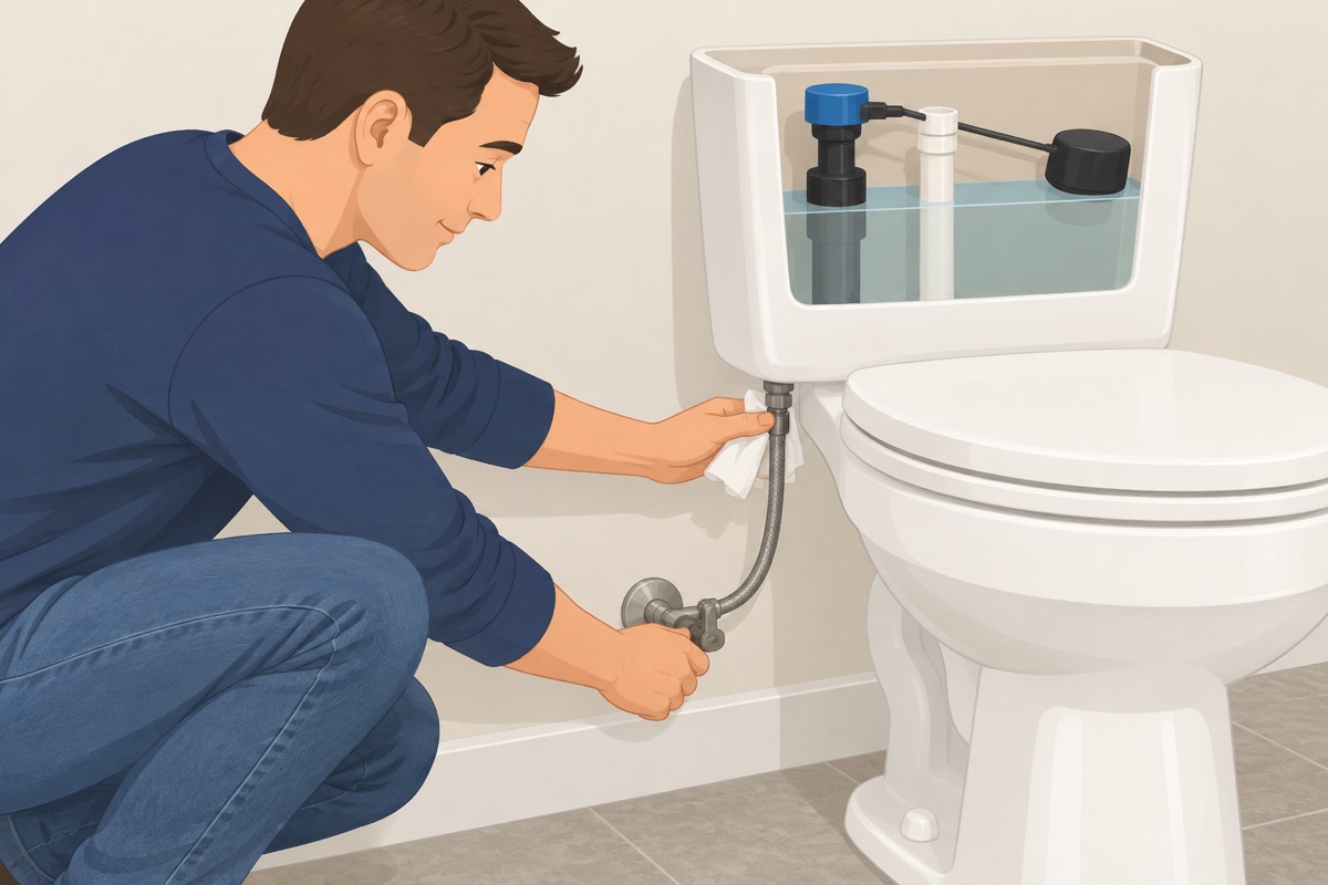 Abre el agua despacio y prueba