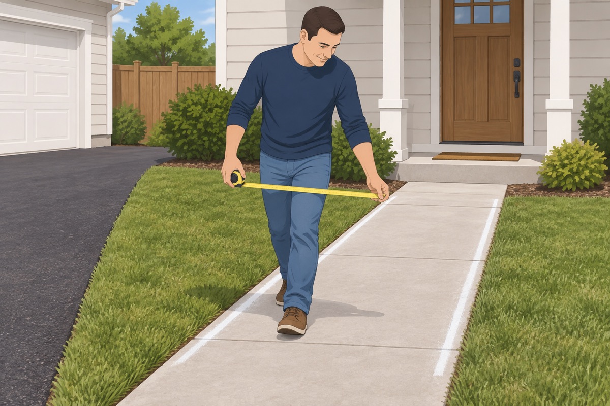 Plan the route, the width, and the slope