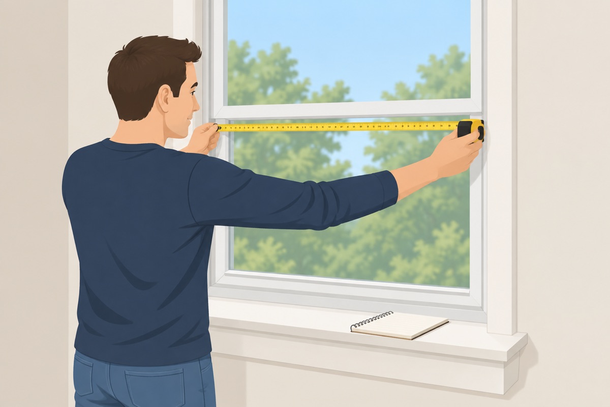 Measure each opening for the bids