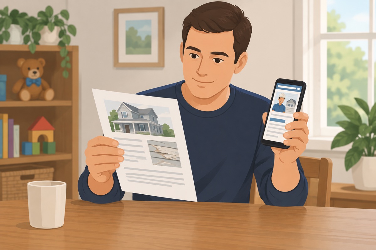 Check for lead paint in an older home