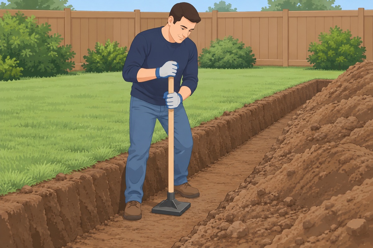 Compact the soil